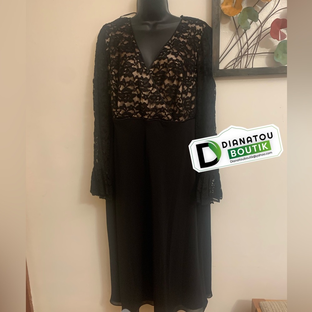 Black Lace Women's Dress